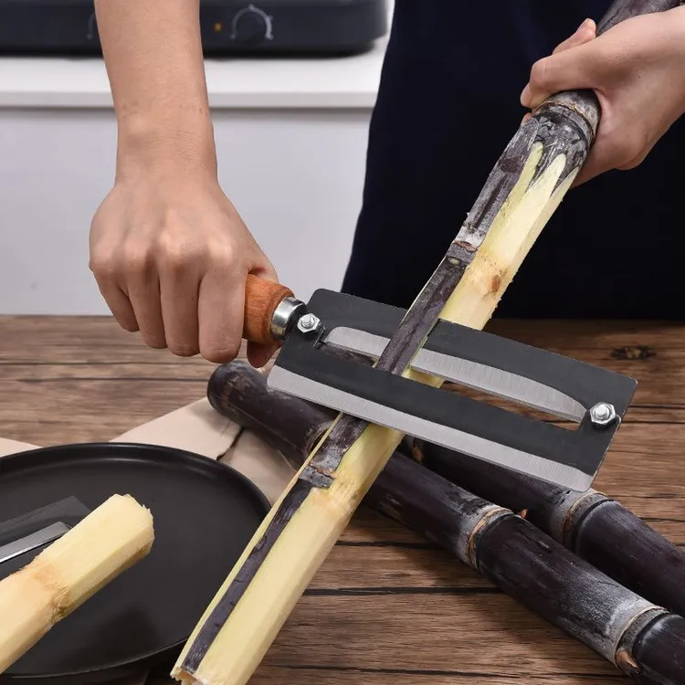 阳江碳钢不锈钢削皮刀削甘蔗削凤莉菠萝大号削皮刀削皮器家用商用