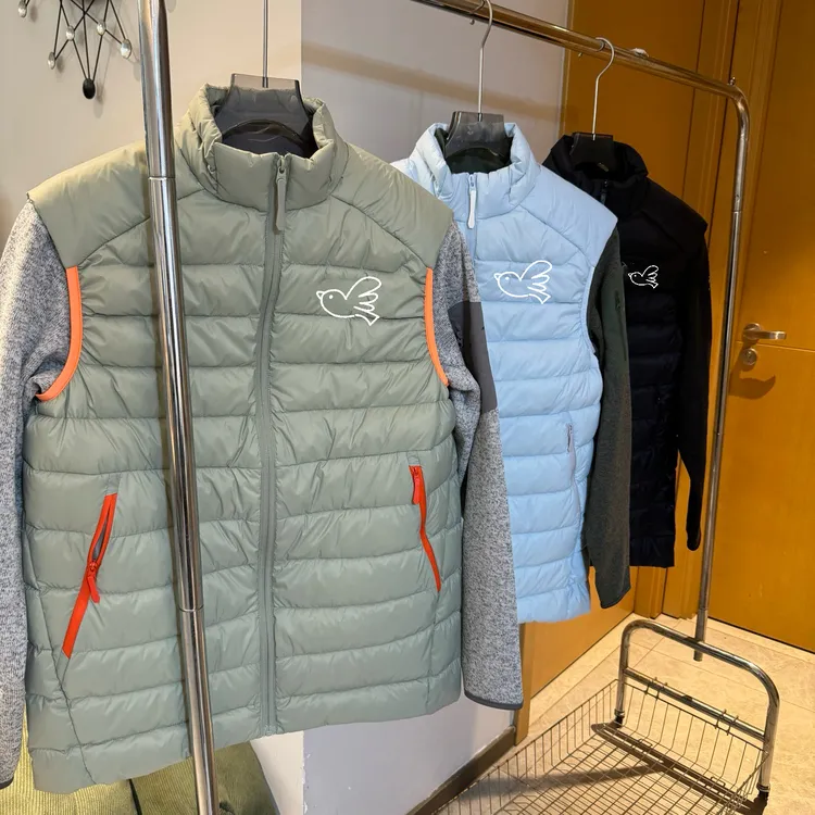 鸡架排骨羽绒新款户外保暖马甲