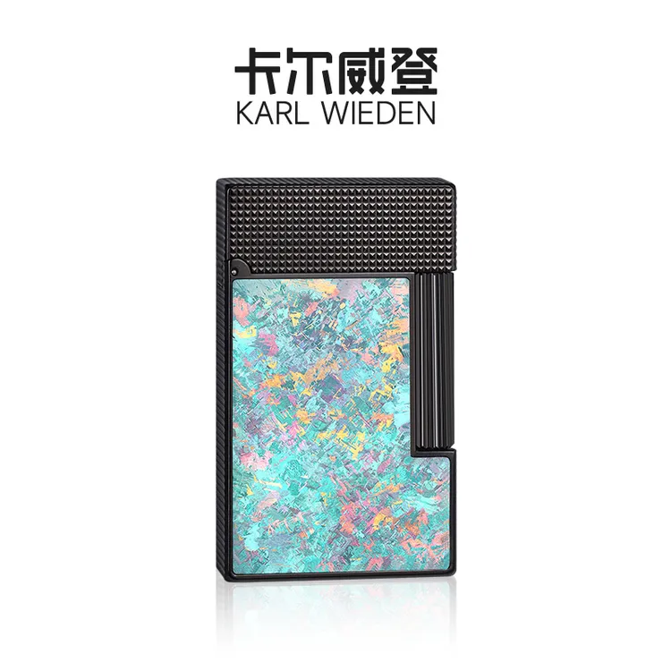 黑暗夜冰花 卡尔威登男士高档黄铜朗声打火机煤油送男朋友礼物