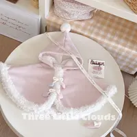 三小朵2853【糖果精灵】婴幼儿宝宝女童冬可爱加厚斗篷