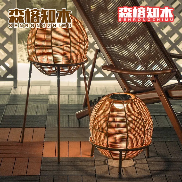 户外景观庭院灯太阳能灯露营灯户外防水氛围灯别墅阳台花园草坪灯