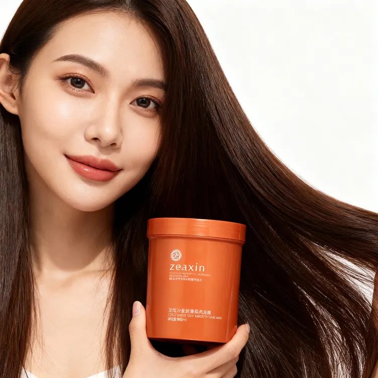 至信冷基丝滑柔亮发膜顺滑防毛躁改善烫染受损干枯毛躁免蒸润发膜