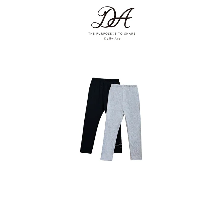 Dolly Ave 春秋女童秋冬时尚弹力百搭女长裤中腰休闲打底裤