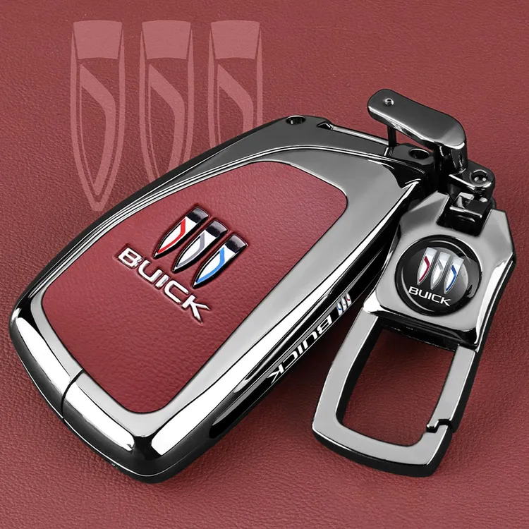 2026新款别克昂科威plus钥匙套s专用26款君越28T白金版金属车扣壳