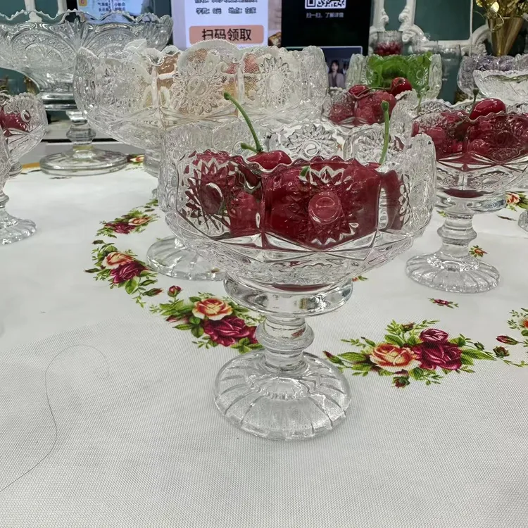 【孜咪冉好物】网红透明家用沙拉碗无铅七件套