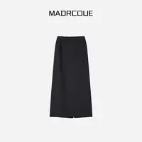 MADRCOUE 高腰绑带假一片气质半裙662167