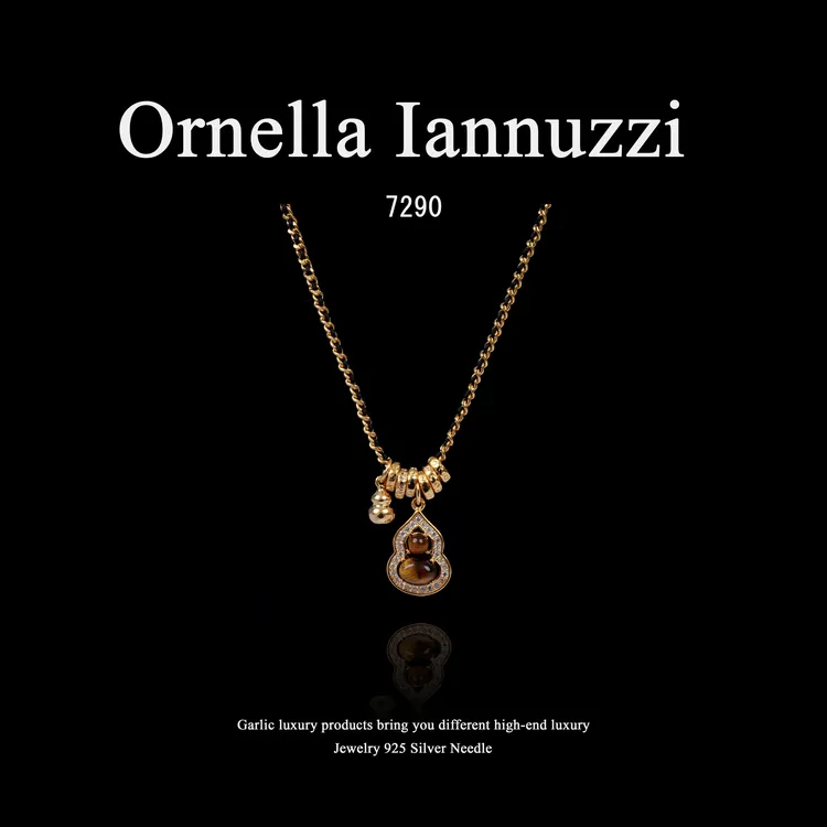 镀K金 Ornella Iannuzzi 项链~7290（40+5cm）
