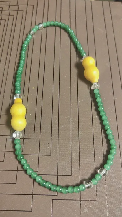 天然葫芦项链精品配饰双圈手串文玩收藏特色手工艺葫芦福禄