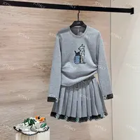 【宠粉价】时尚套装秋季女装百搭韩版针织时尚休闲套装TZ-512