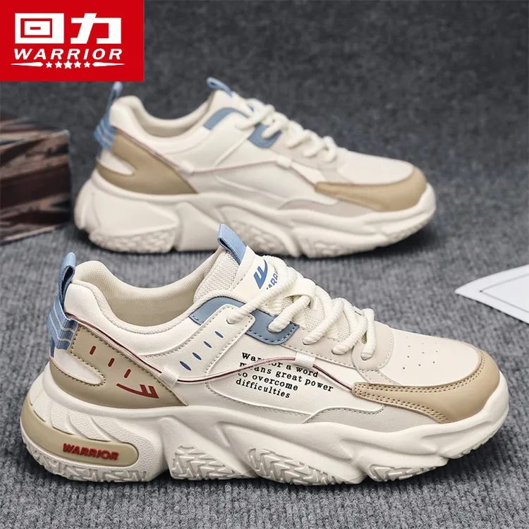 回力男鞋2025冬季新款潮牌百搭休闲运动鞋跑步厚底增高耐磨老爹鞋