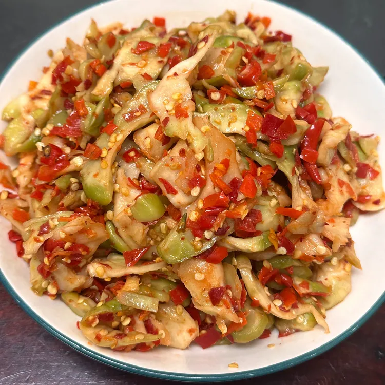 坛小强坛子菜土特产香辣榨菜皮爽口刀豆块酱菜开胃下饭菜