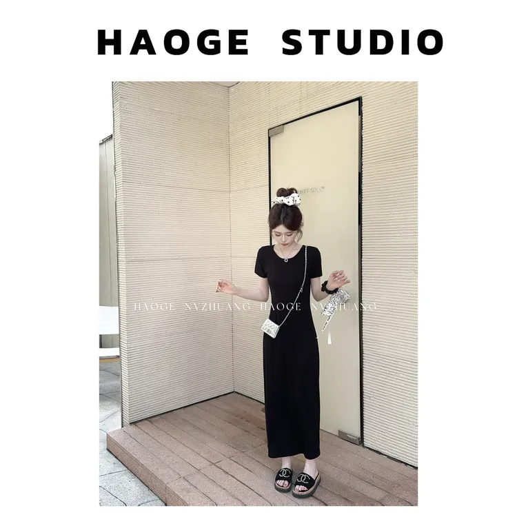 浩哥严选●慢调生活C5LYQ5341A连衣裙预显瘦休闲薄款简版设计感