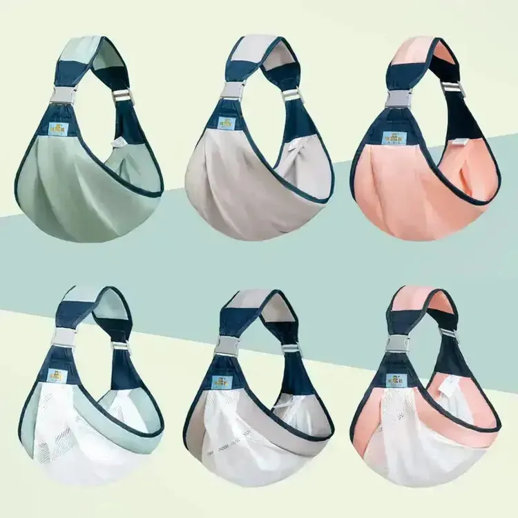 婴儿横抱前抱夏季四季多功能轻便抱娃通用神器轻便背带t