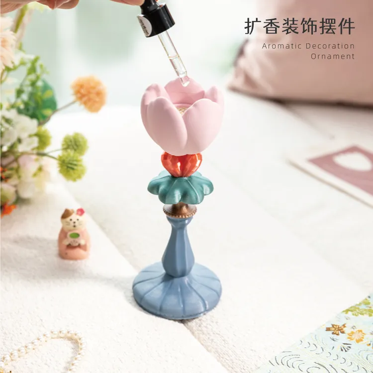 阿楹 高级扩香器摆件花女生客厅卧室厕所无火香氛香水精油挥发棒