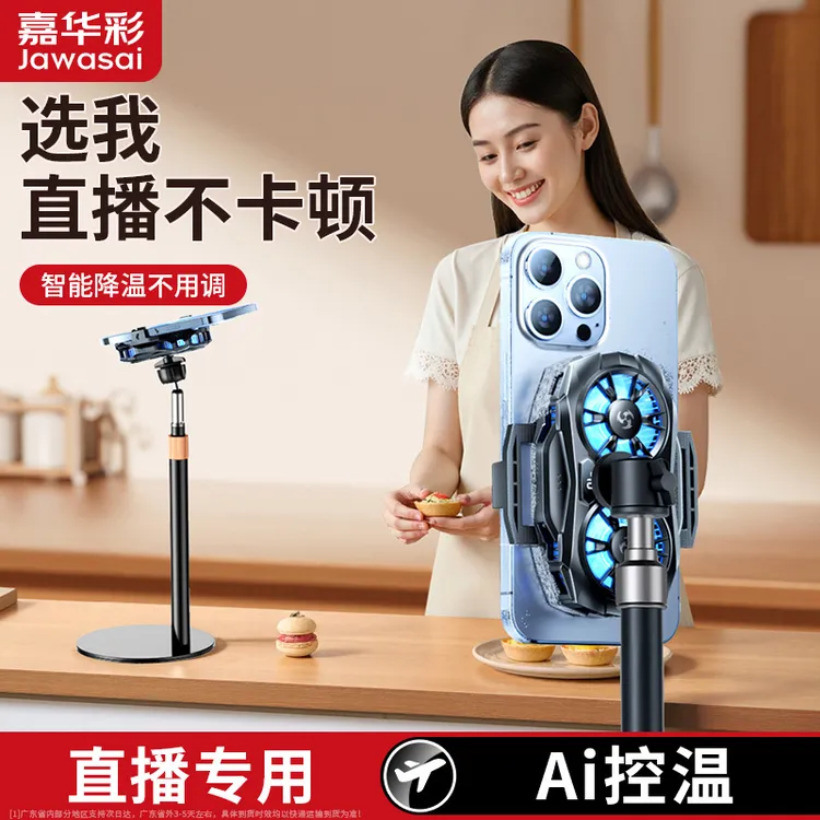 嘉华彩【AI智能恒温静音】直播散热器半导体制冷降温神器游戏通用