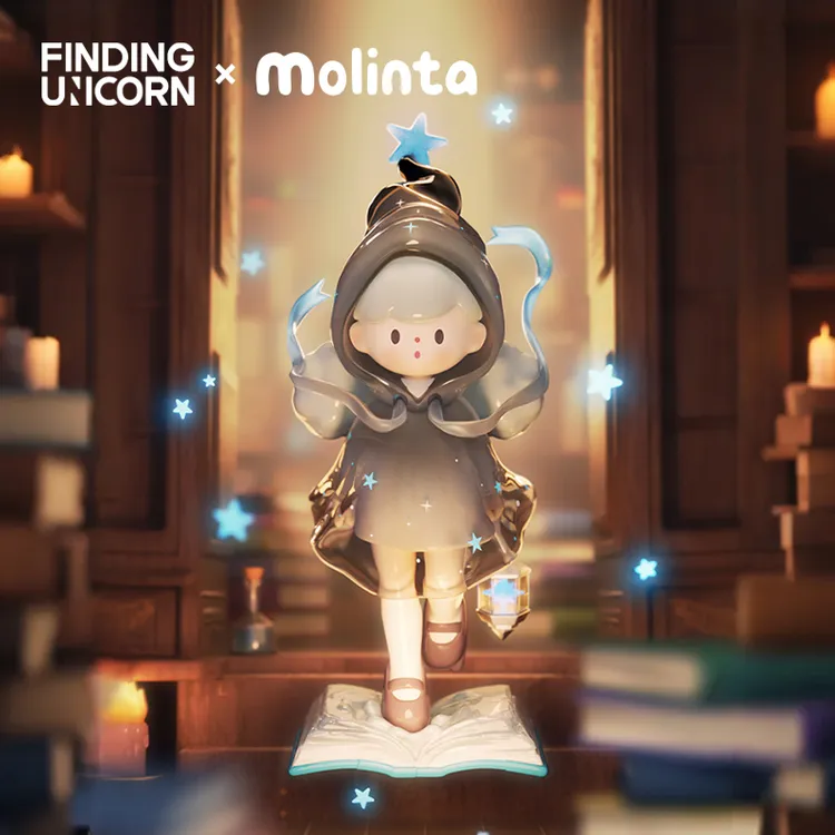 寻找独角兽【盲盒】molinta追光系列盲盒爆米花妹妹