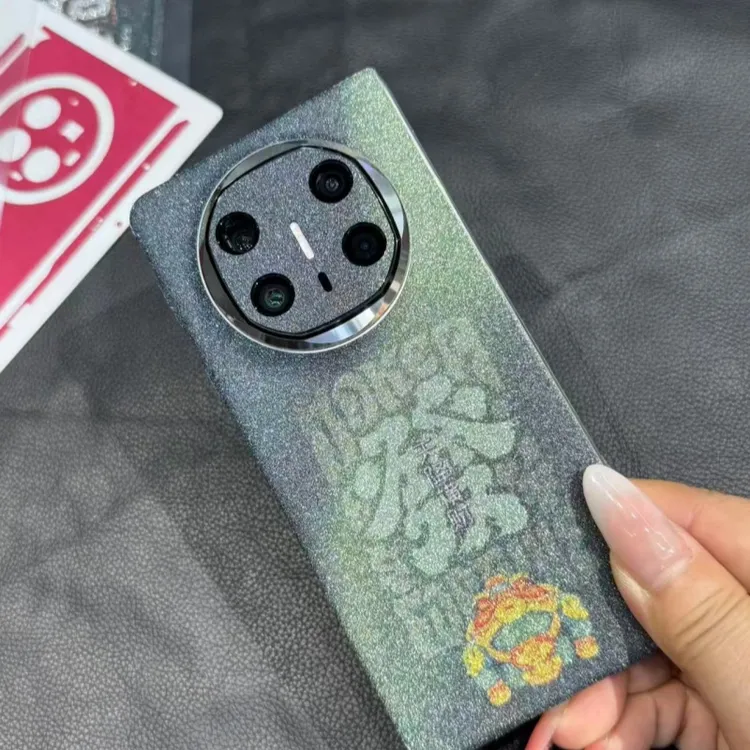 折叠屏手机 砂纸手感全包膜 【背膜全包膜 +上侧边框膜】套装