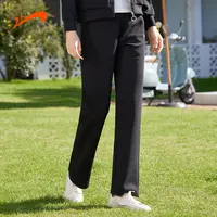 贵人鸟【显腿长腿直】春季中老年妈妈装直筒运动裤女宽松百搭弹力
