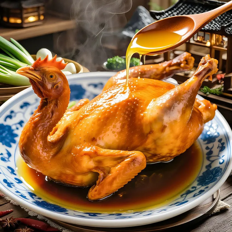 500g*3只亲王府正德精选五香老汤扒鸡传统工艺开袋即食