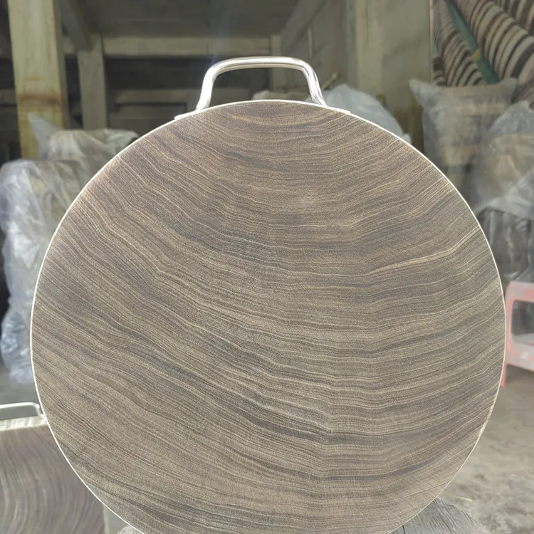 6公分厚圆形各多种规格正宗蚬木菜板整木切割无漆无蜡家用商用