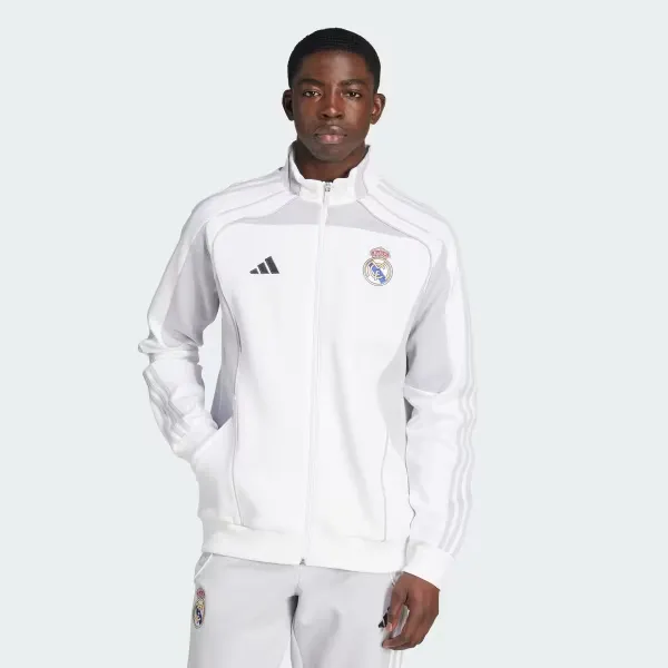 Adidas阿迪达斯男子皇家马德里针织足球文化运动夹克外套JN3069