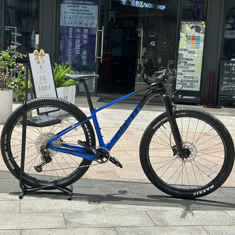 捷安特碳纤维山地车 XTCADV 3 GU S码 适合身高165-175