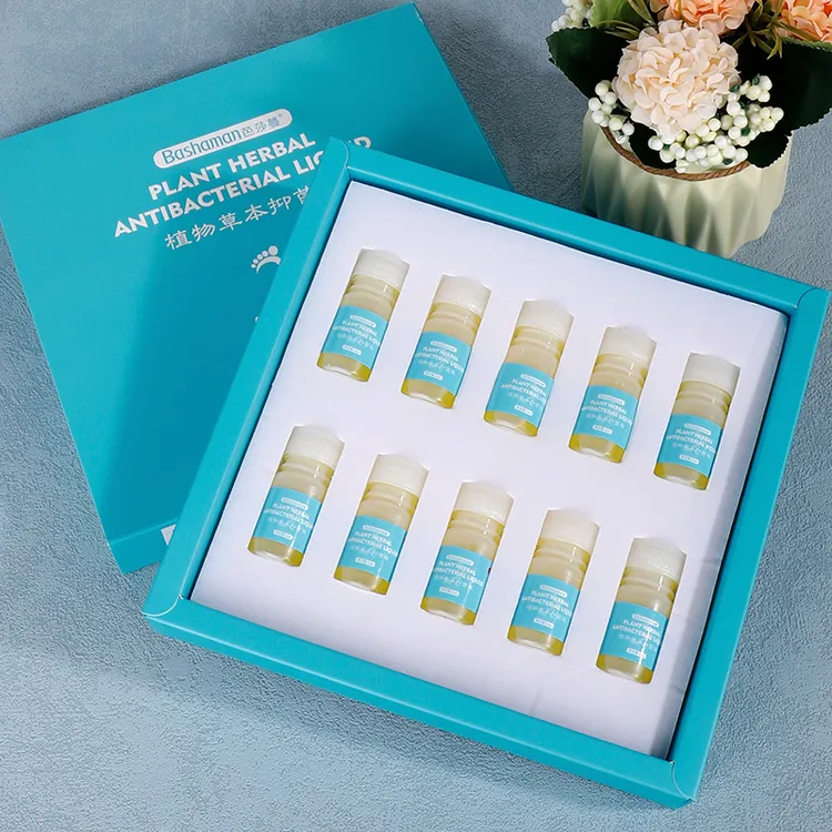 【西藏包邮】芭莎蔓足部抑菌液植物草本萃取专用套盒清洁护理