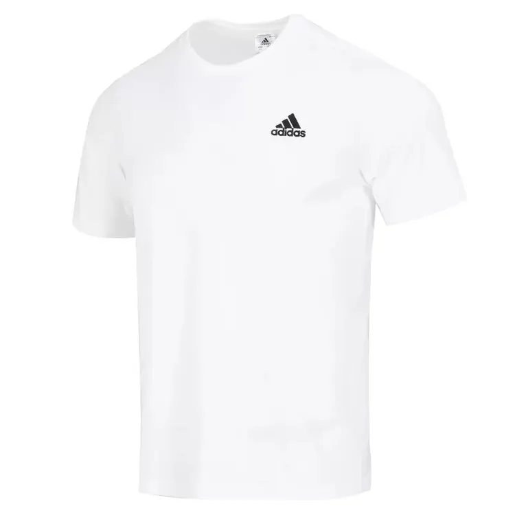 adidas阿迪达斯短袖男2025夏季新款纯棉圆领透气运动T恤IC9286