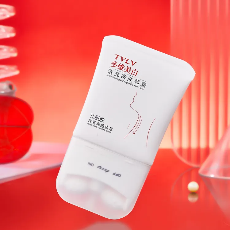 多维美白透亮嫩肤颈霜颈部按摩滚提拉美颈