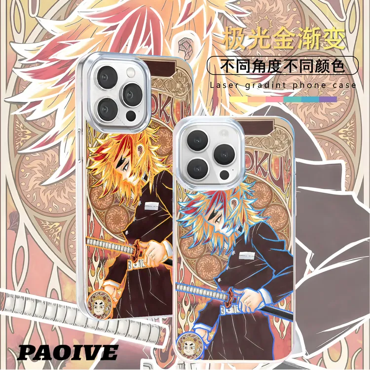 炼狱杏寿郎适用苹果华为vivo一加iPhone小米红米极光手机壳