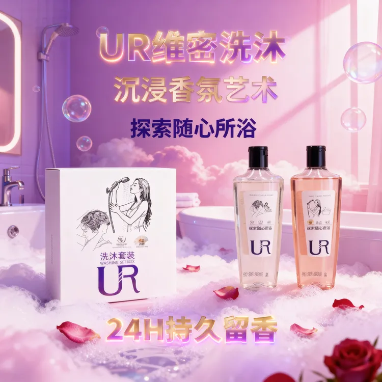 UR维密香氛洗发水+山茶花香氛沐浴露膏香控油蓬松去屑清洁洗沐套
