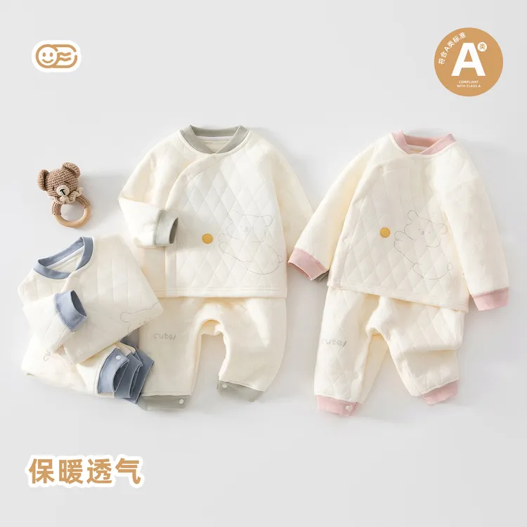 秋冬儿童内衣两件套分体高腰宝宝衣服贴身婴幼儿纯棉秋衣秋裤套装