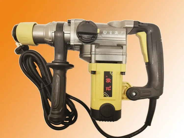 纯铜电机高端离合32电锤电镐直播间拍送工具箱钻头