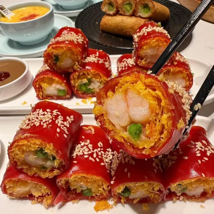 粤味婆红米肠广式茶点虾饺包子小学生早餐广东正宗粤式点心食品