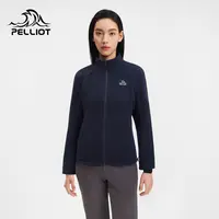 伯希和户外抓绒衣女立领防风徒步登山服吸汗保暖冲锋内胆运动外套