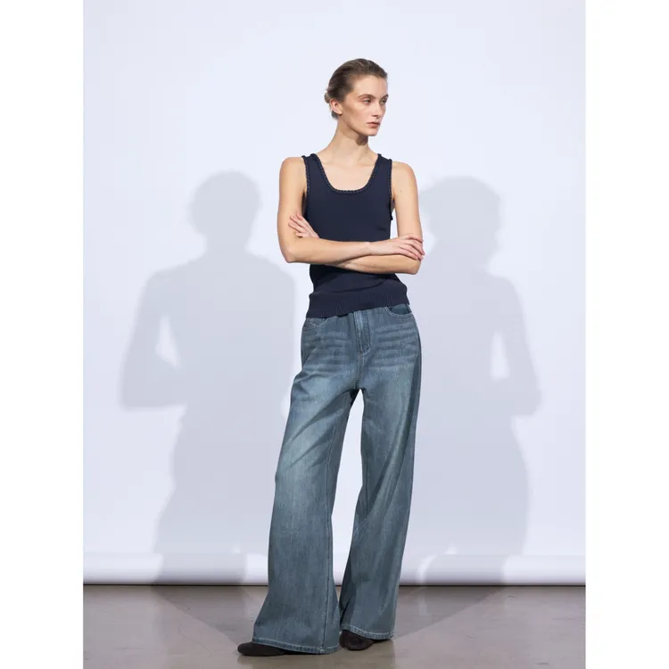 出口法国订单 纯手工编织  背心 BX0172