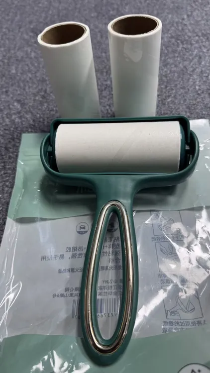 家用除毛去污便携款双面款粘毛器滚轮除毛器去毛器