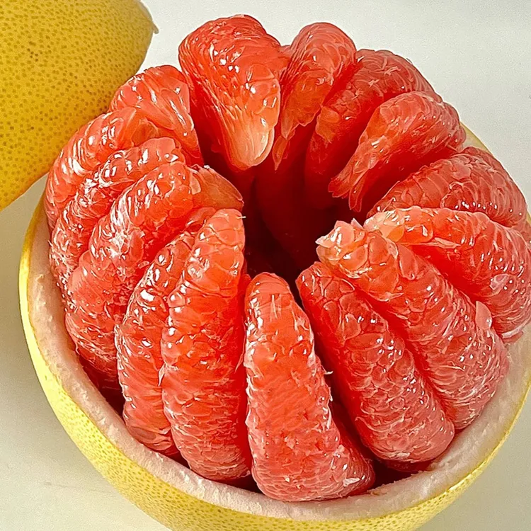 O2 福建平和红心蜜柚头茬老树新鲜当季薄皮爆汁水果现摘现发包邮