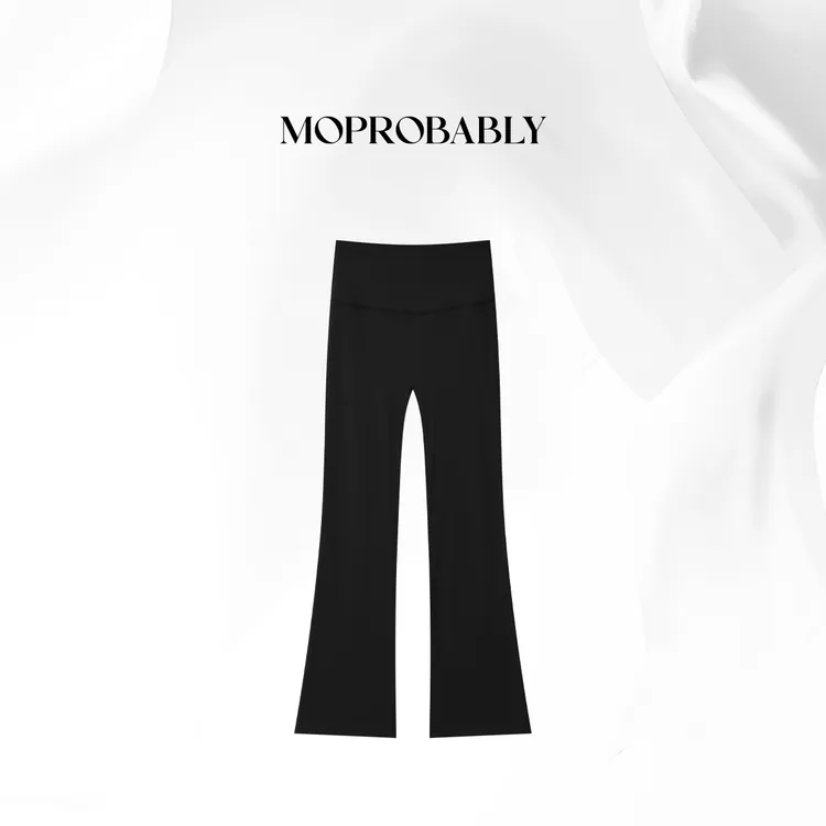 Moprobably贝贝「八分芭比」运动百搭骑行普拉提瑜伽裤L5351008