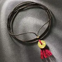【举石臻选】TA09-943-739足金钻石吊坠（一件/约11*1mm/长约60cm）H