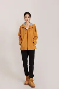 男女同款机能轻奢户外连帽软壳外套881017