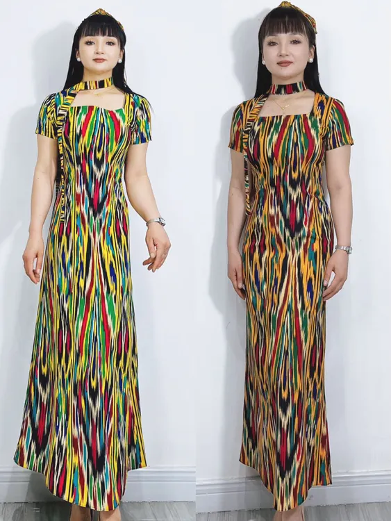 艾特莱斯民族风女士连衣裙时尚130