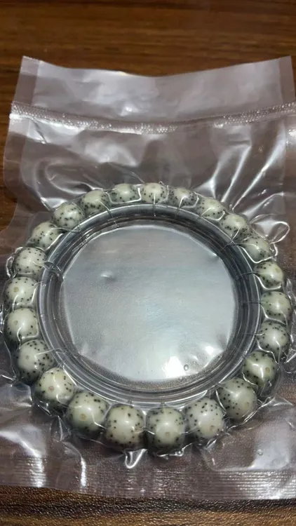 原生态零脱脂高油高密石玉料卡10尺寸星月菩提高端一物一图自拍照