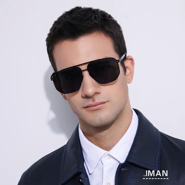 超轻大框高清尼龙偏光太阳镜2026款飞行员款式开车钓鱼专用墨镜男