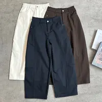 【米可家】早秋好质感抗皱加厚休闲裤8831