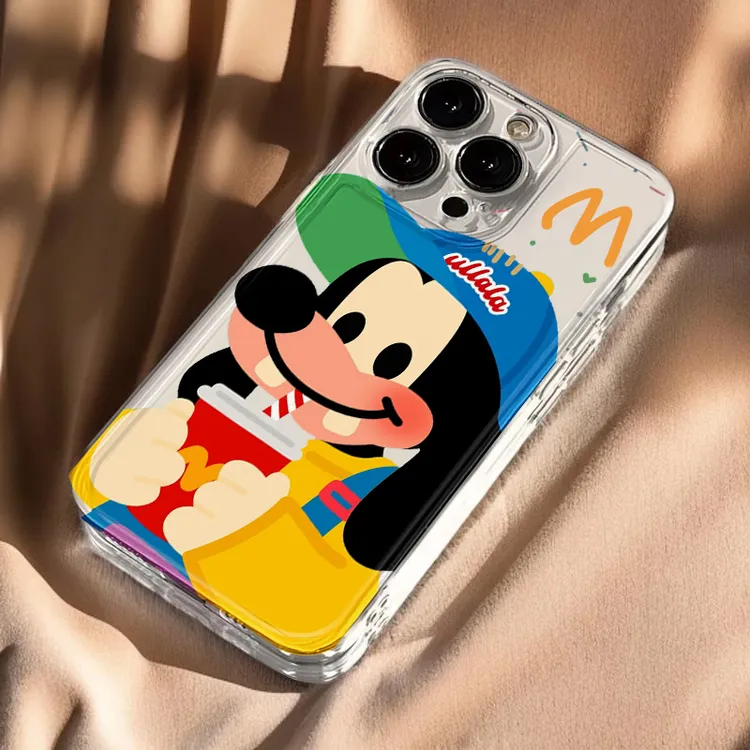 BANCA喝可乐高飞适用iPhone16/15手机壳苹果14华为vivo小米oppo套