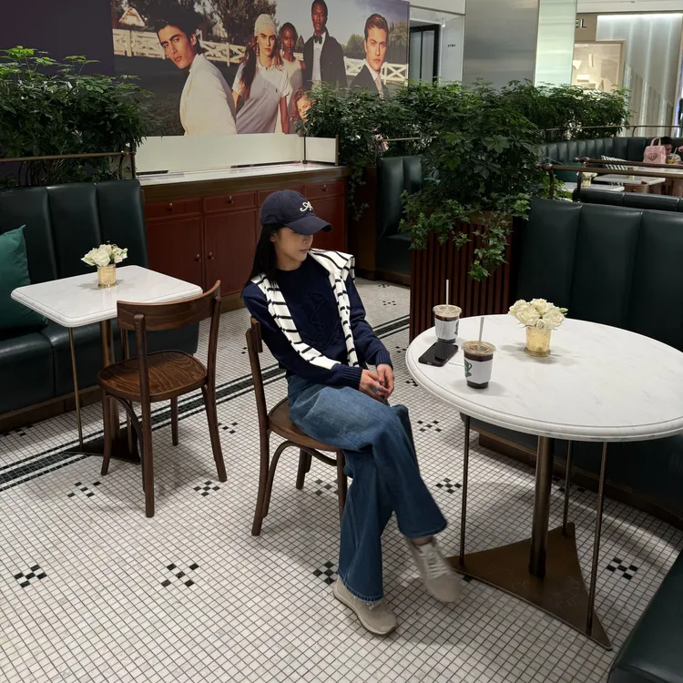 “航海日志”三绣织法纯棉圆领提花针织毛衣 OFLAMLAM L25810T