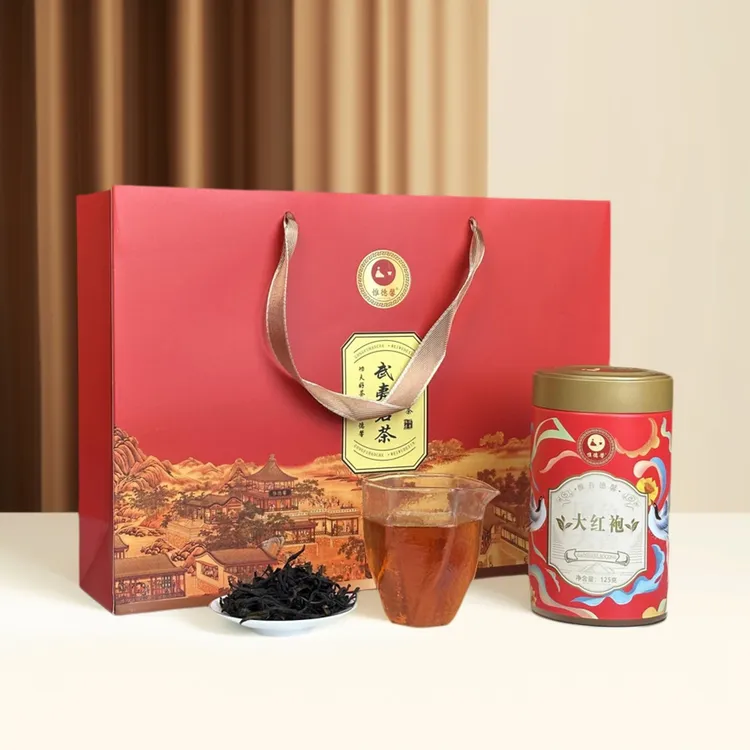 惟德馨国色大红袍 醇香型 福建武夷山正岩茶叶乌龙茶125g盒装包邮