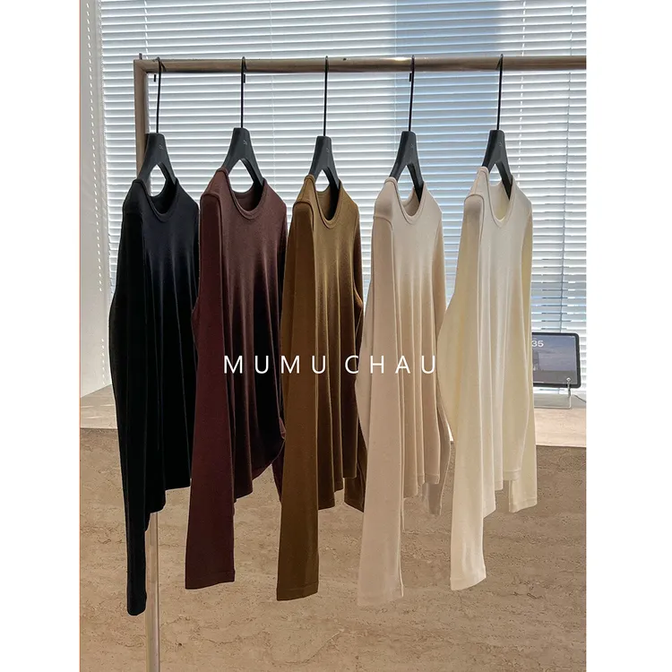 现货「MUMU CHAU」【探索自我】柔软时光女冬季保暖长袖毛衣58431