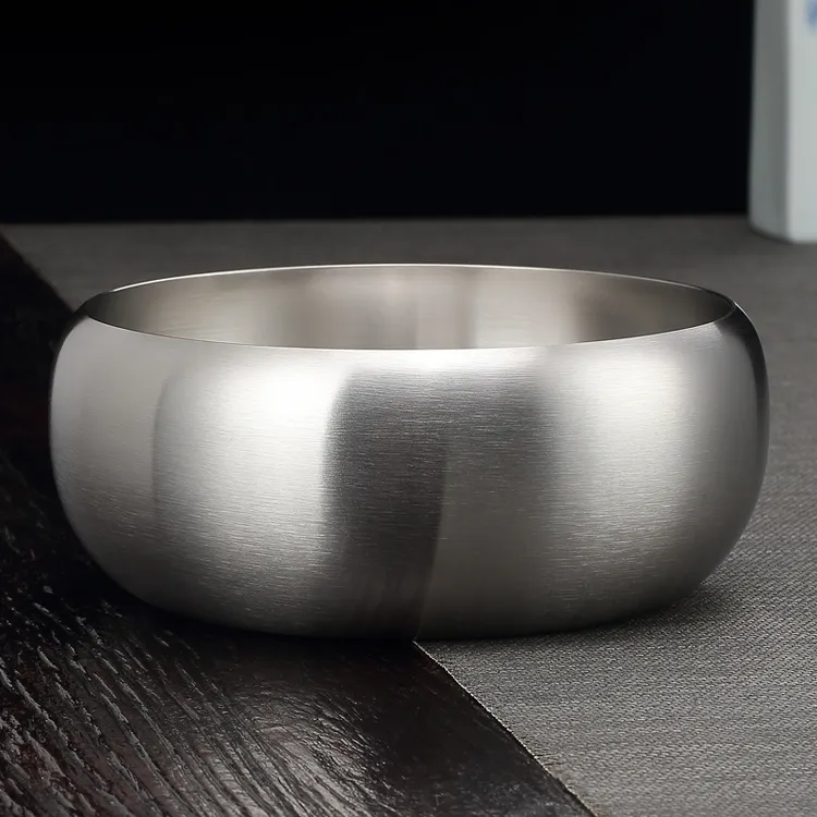 304不锈钢茶渣烟灰缸大茶洗水盂家用茶具配件高端茶杯盆建水笔洗